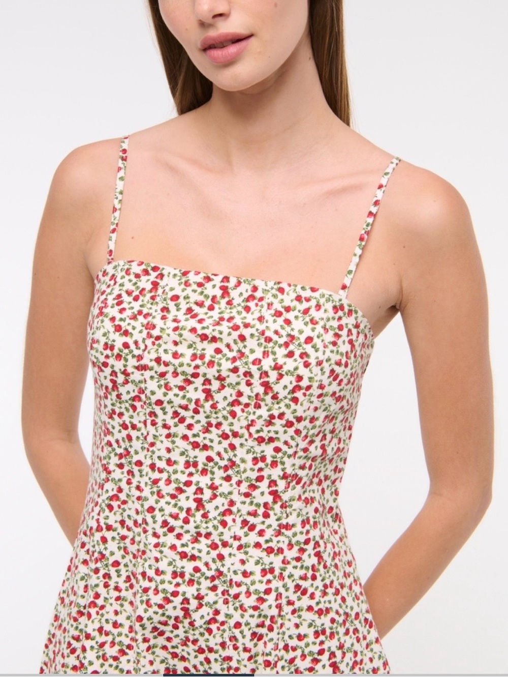 Abercrombie and Fitch Mila dress - strawberry print